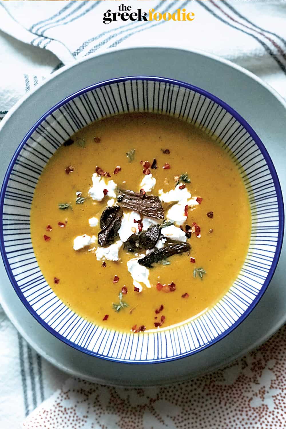 Red Kabocha Squash Soup