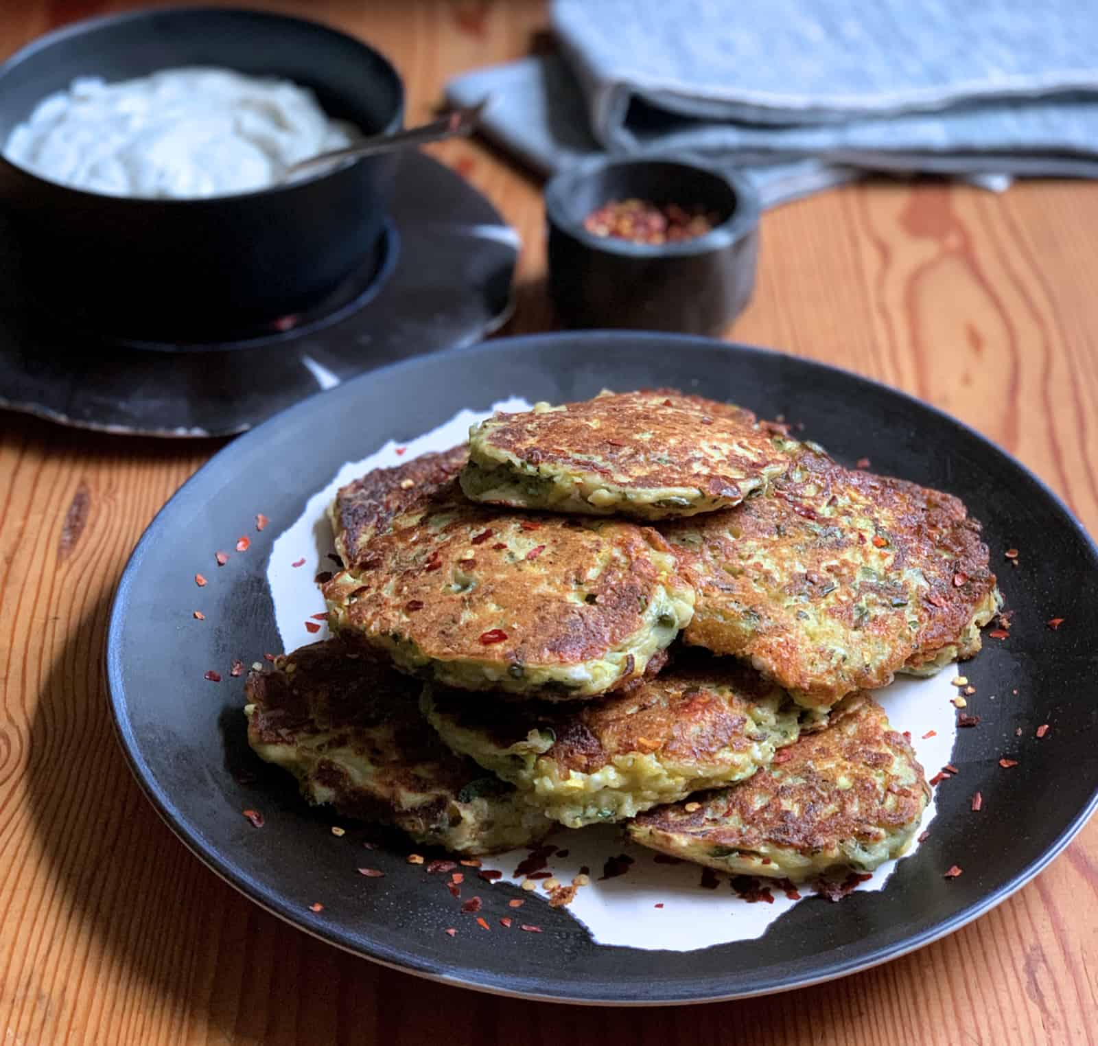 Greek Zucchini & Feta Fritters The Greek Foodie greek recipes