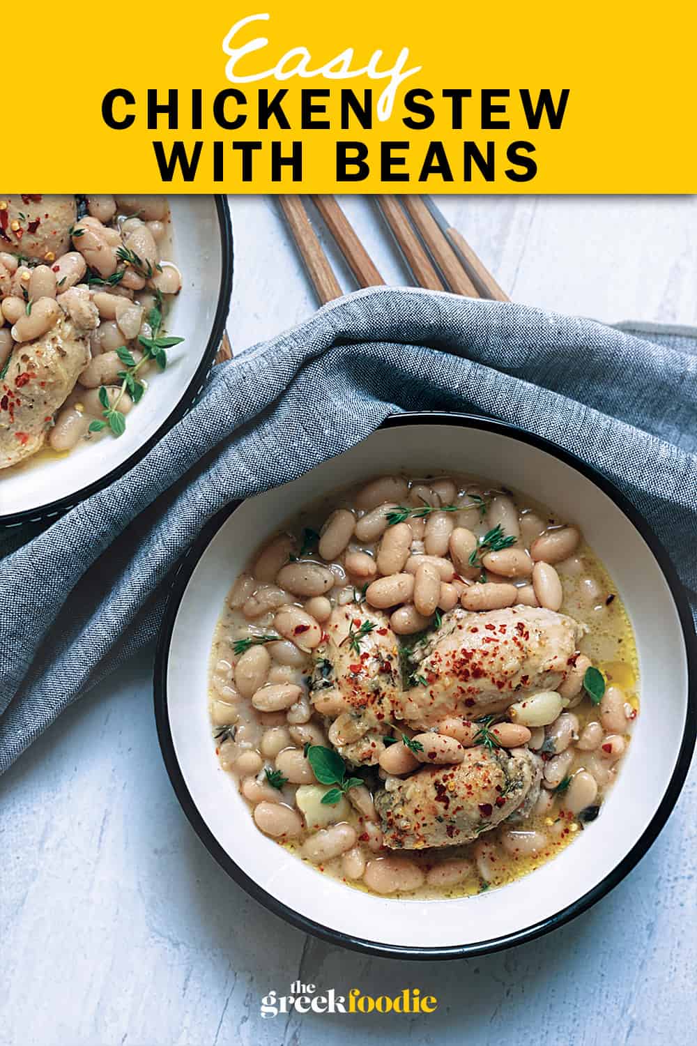Easy Chicken Stew With Beans