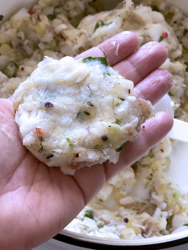 Greek Codfish Cakes With Lemon Caper Aioli The Greek Foodie