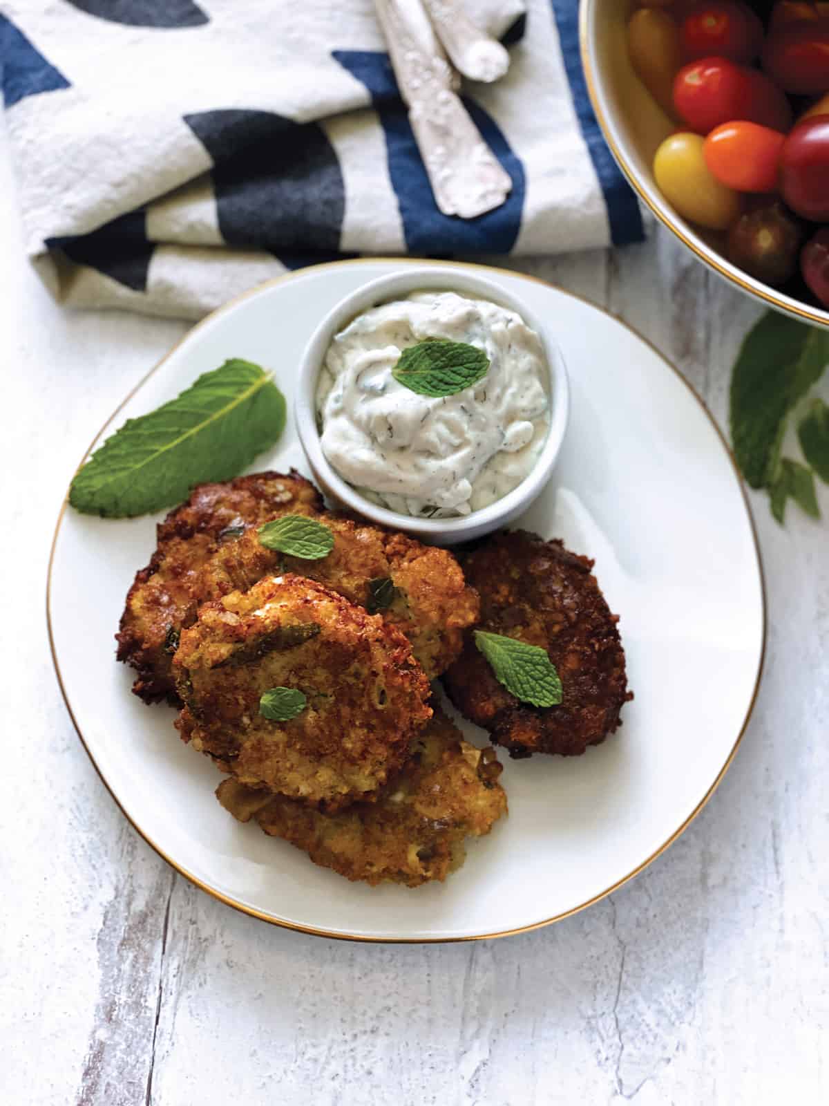 Eggplant Fritters Melitzanokeftedes Easy Recipes The Greek Foodie