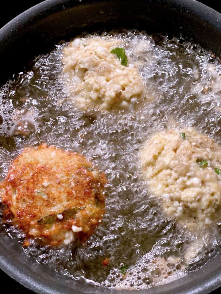 Eggplant Fritters Melitzanokeftedes Easy Recipes The Greek Foodie