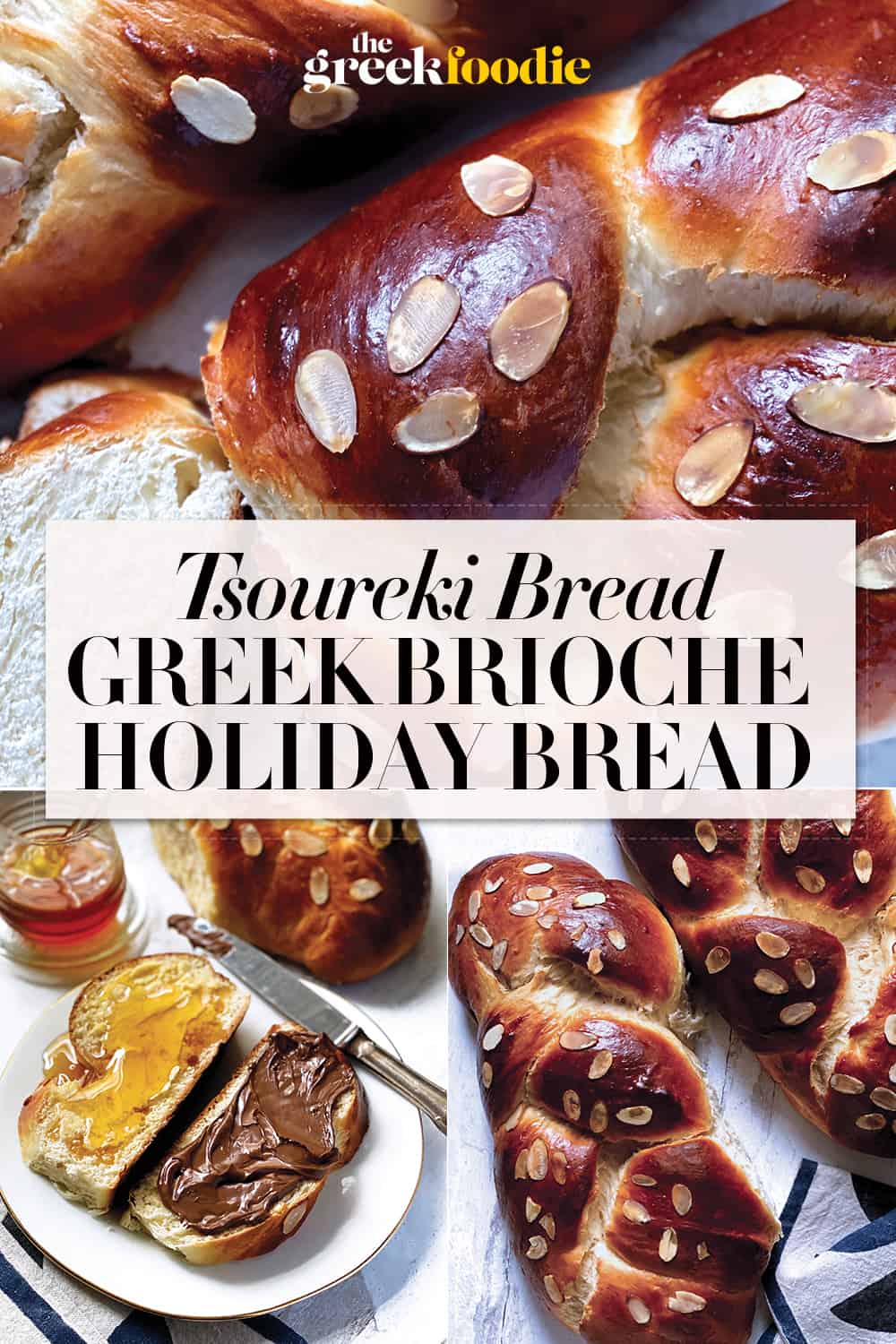 Tsoureki Bread-The Greek Brioche