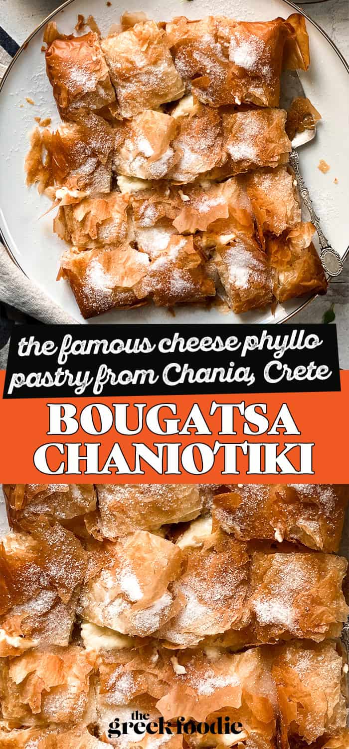 Bougatsa Recipe from Chania – Creamy Cheese Phyllo Pastry