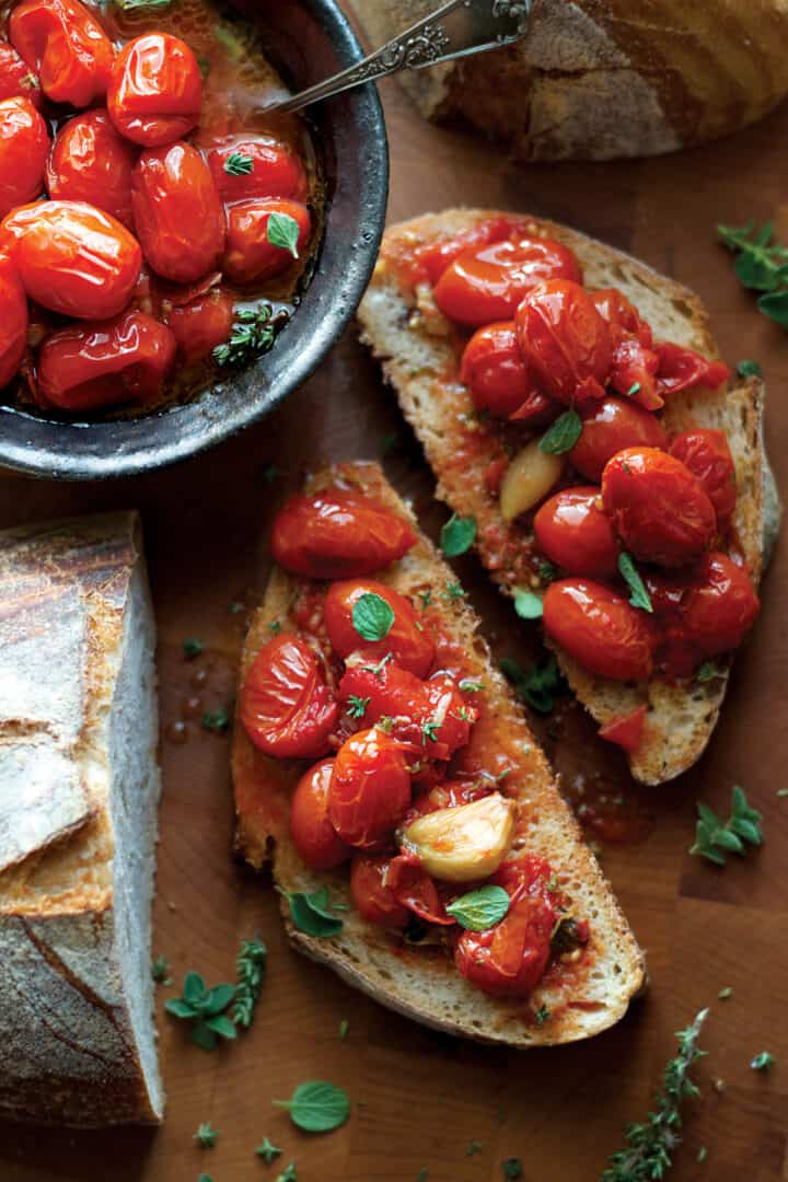Amazing Tomato Confit With Herbs The Greek Foodie