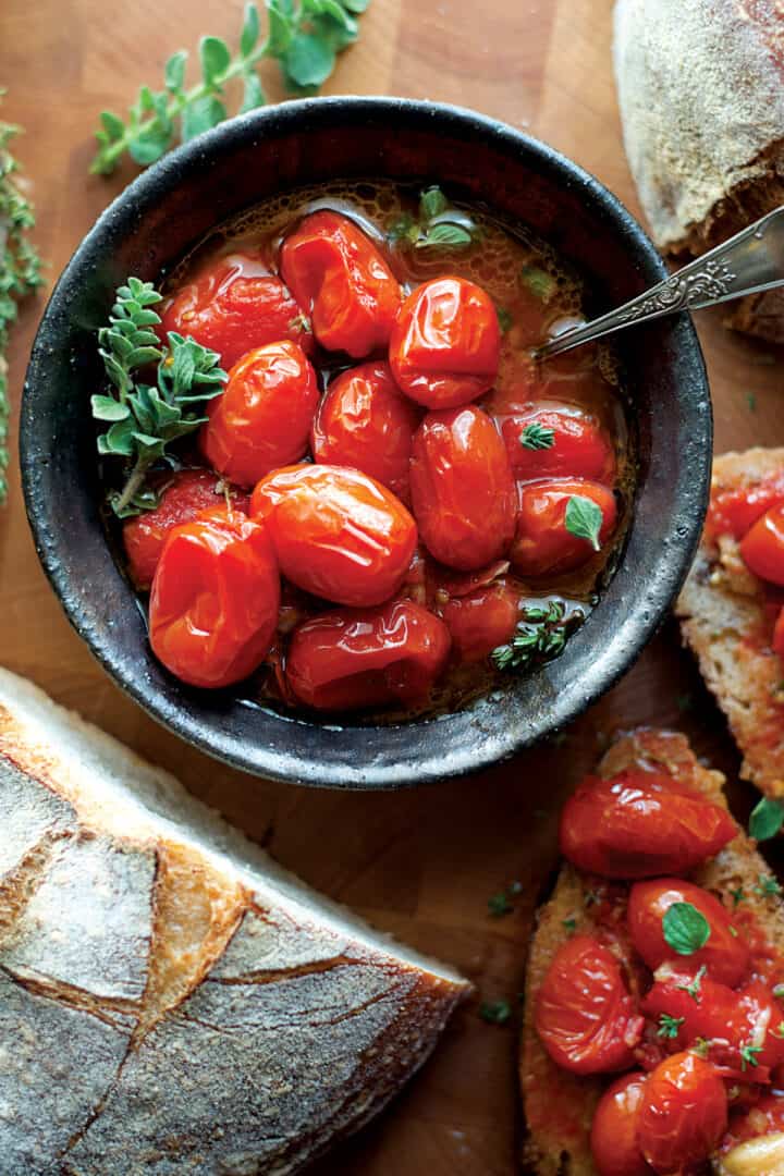 Amazing Tomato Confit With Herbs The Greek Foodie