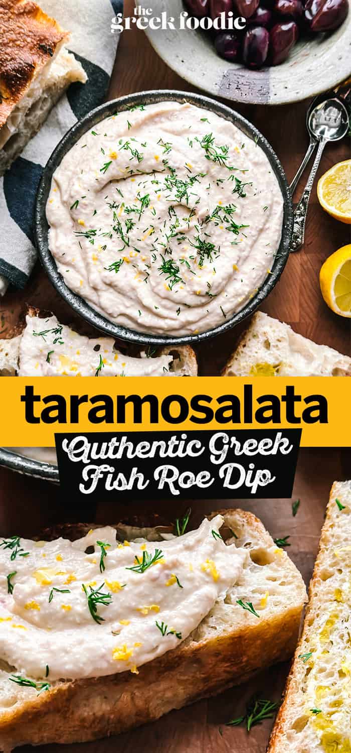 Taramosalata (Taramasalata) – Authentic Greek Fish Roe Dip