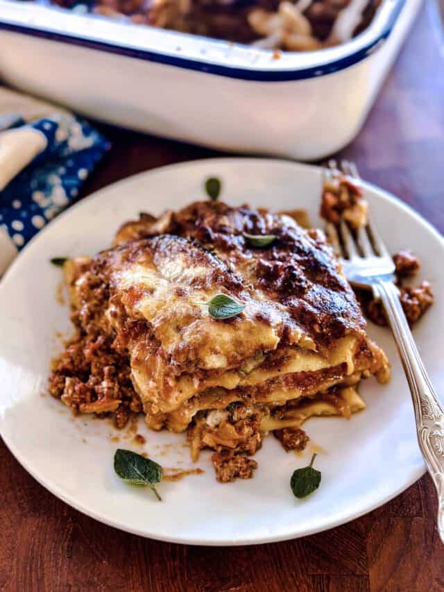 Eggplant Lasagna With Béchamel The Greek Foodie