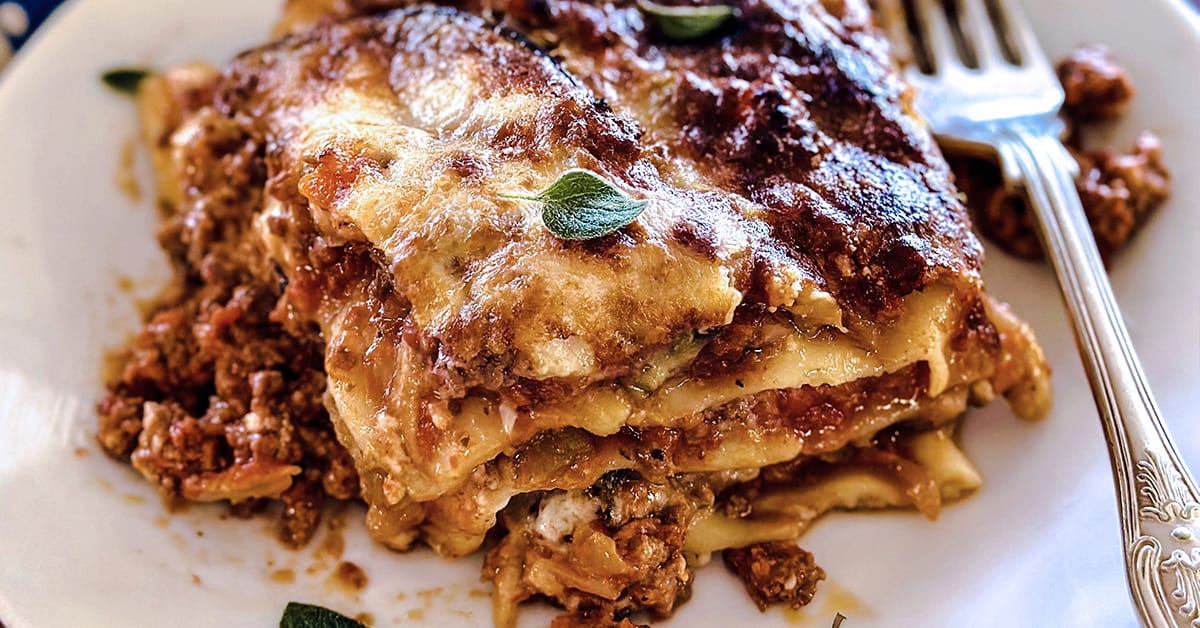 Eggplant Lasagna With Béchamel The Greek Foodie