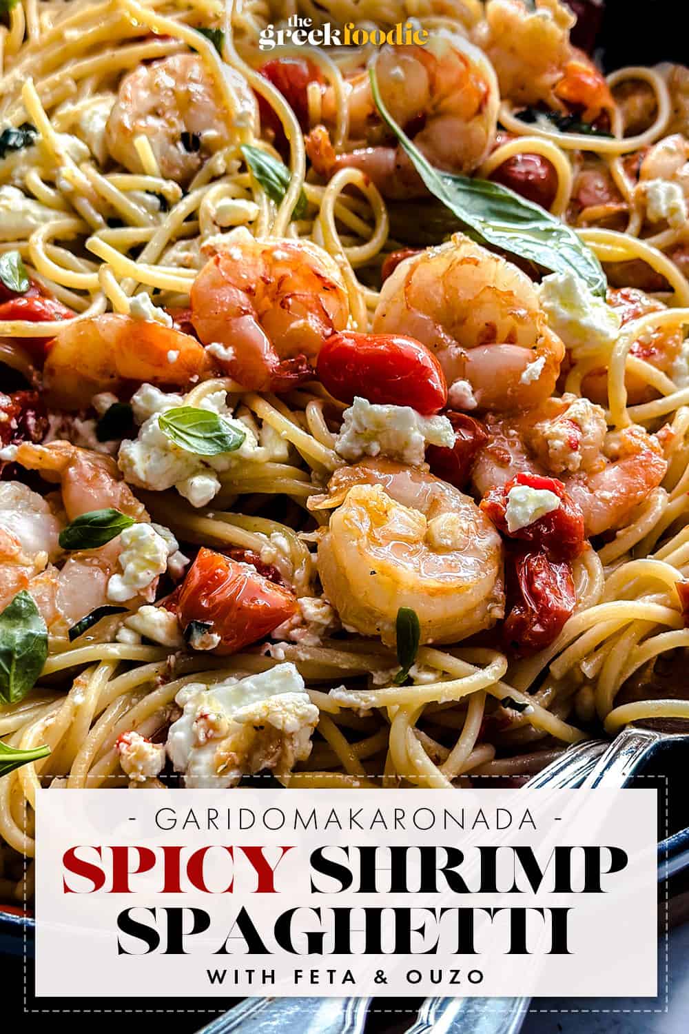 Shrimp Spaghetti-Garidomakaronada