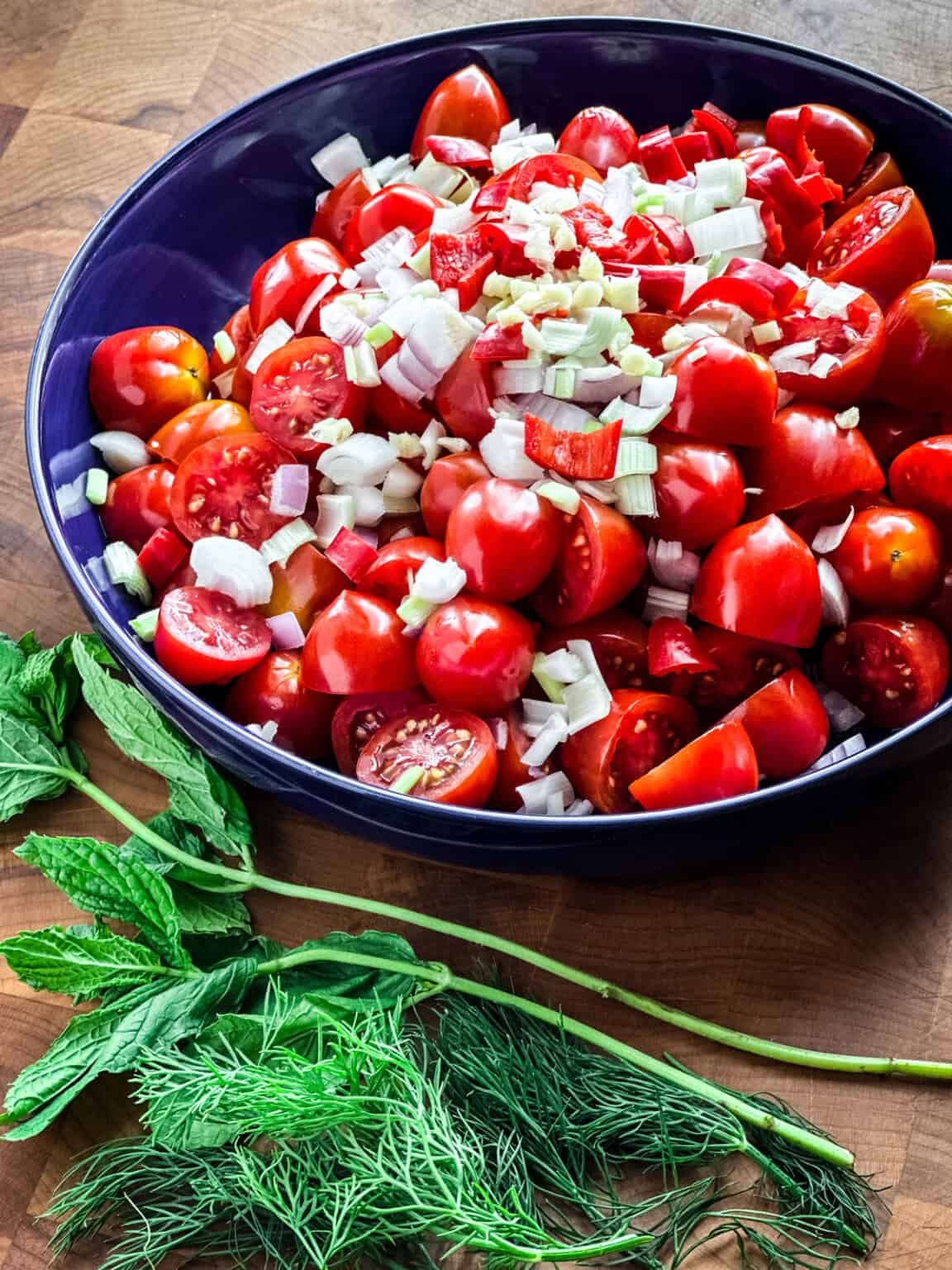 Roasted Corn Tomato Salad The Greek Foodie