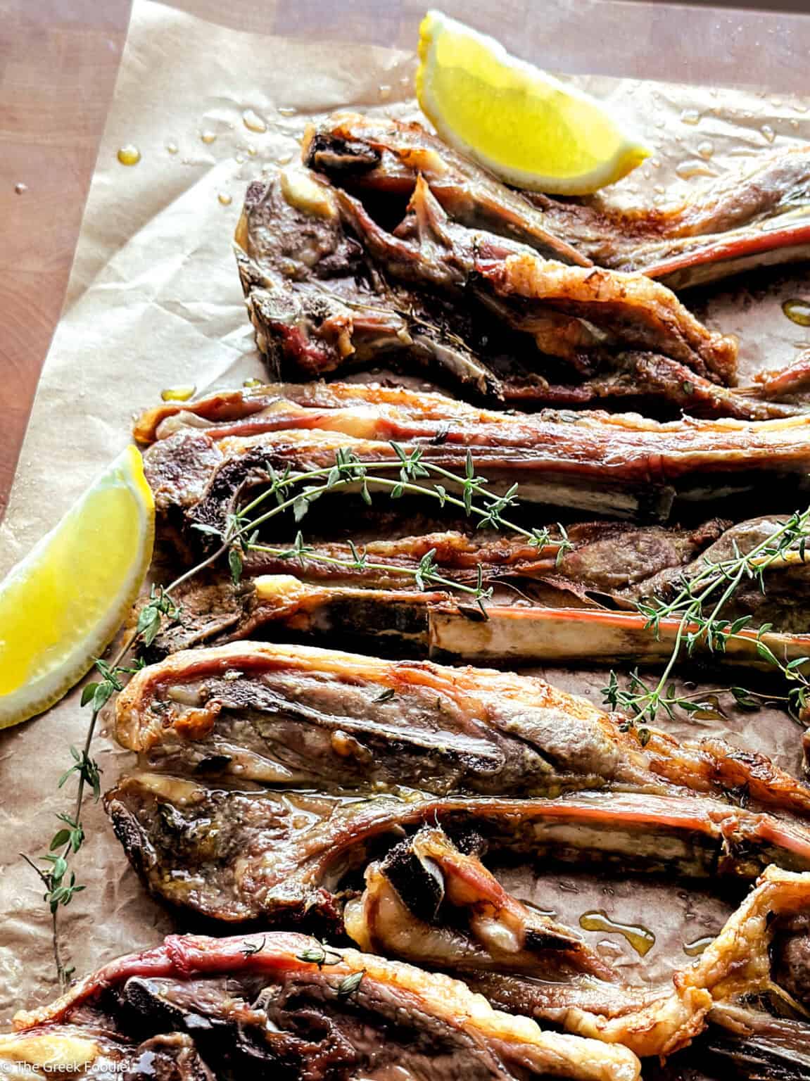Greek Lamb Chops-Paidakia - The Greek Foodie