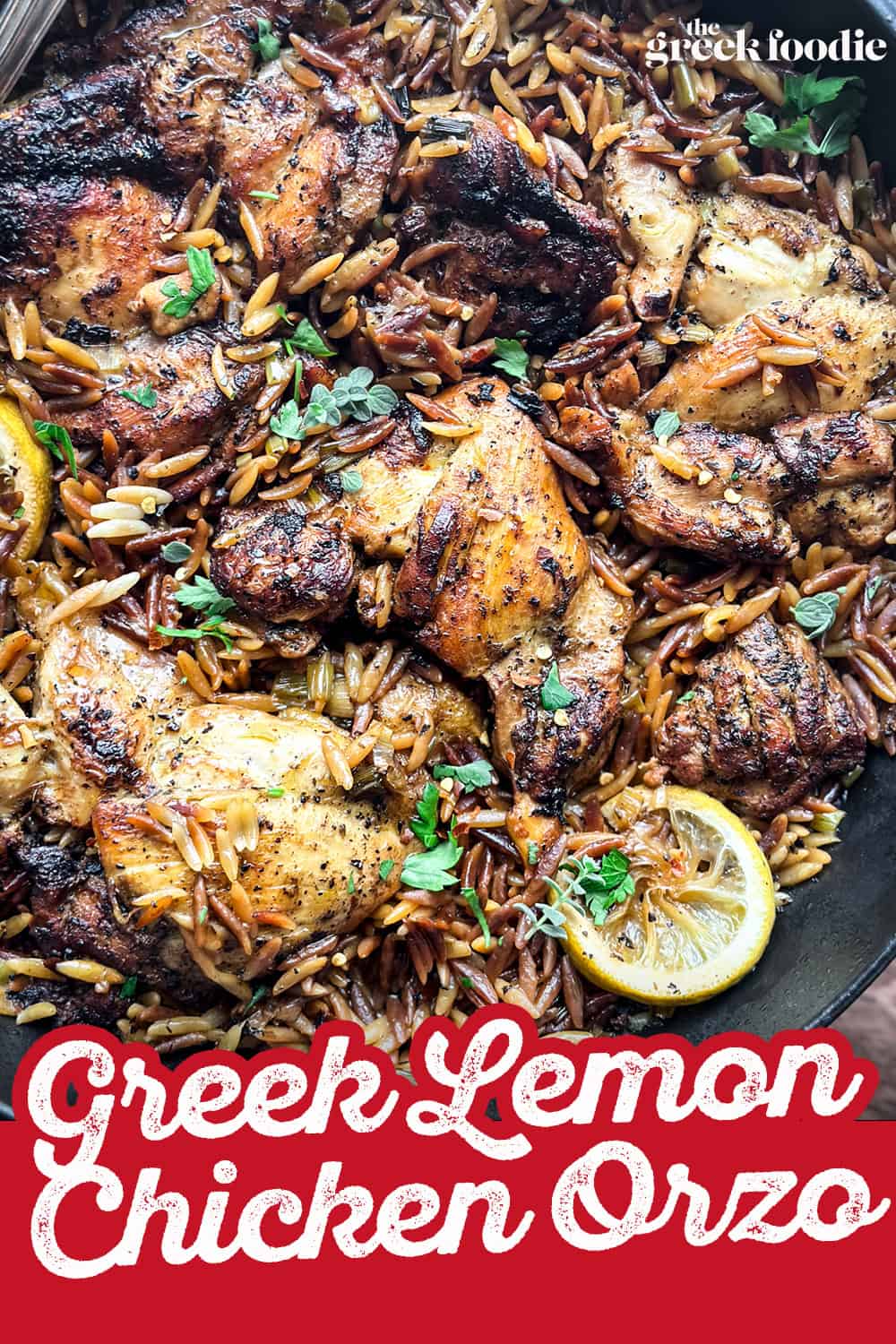 Greek Lemon Chicken Orzo
