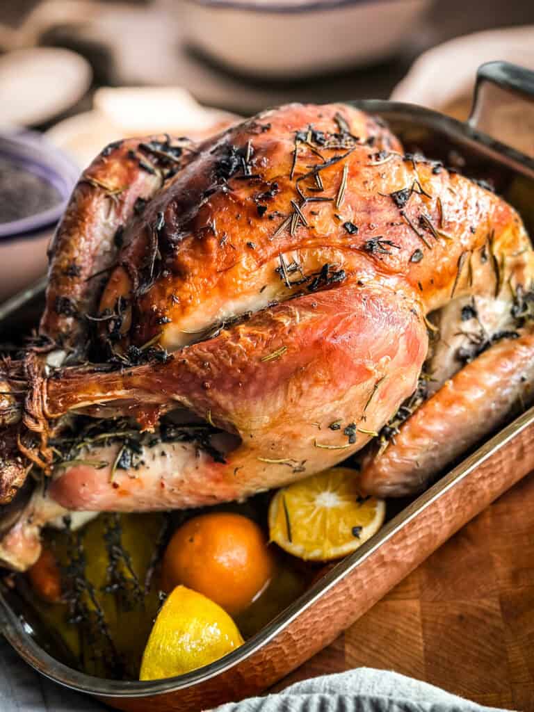 Flavoured butter for christmas turkey