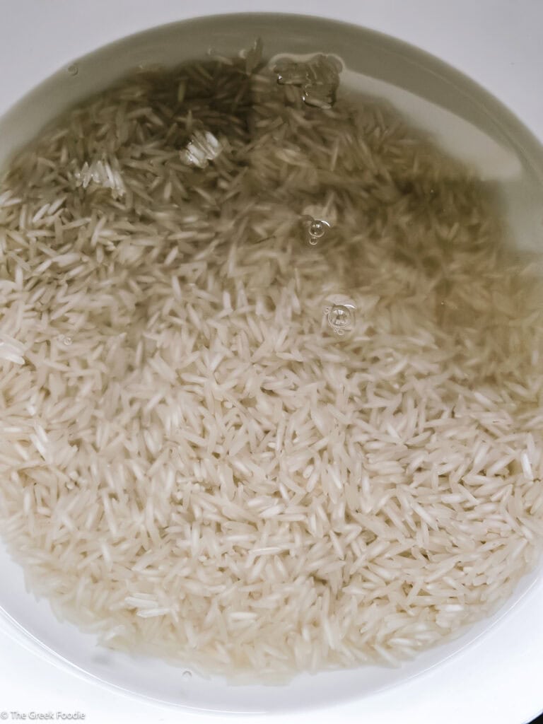 Baked Rice with Okra & Feta - The Greek Foodie