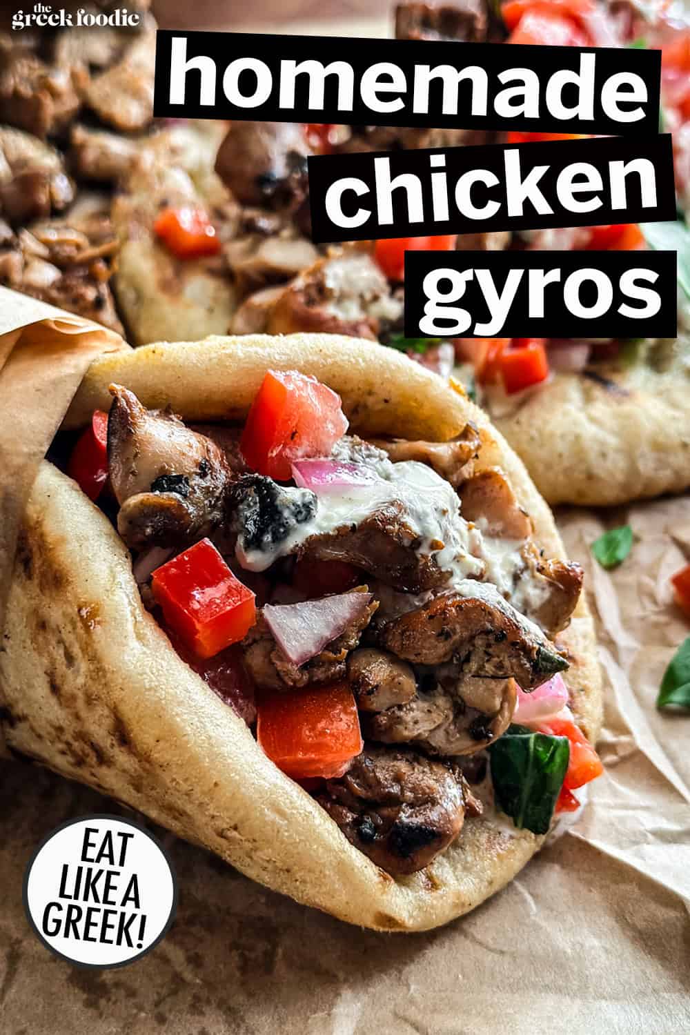 How to Make Chicken Gyro — Greek Chicken Souvlaki Made Easy