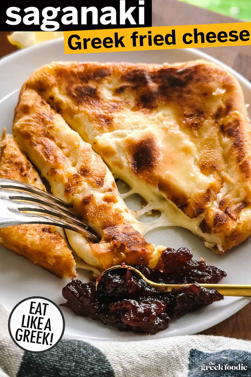 Saganaki-Greek Fried Cheese