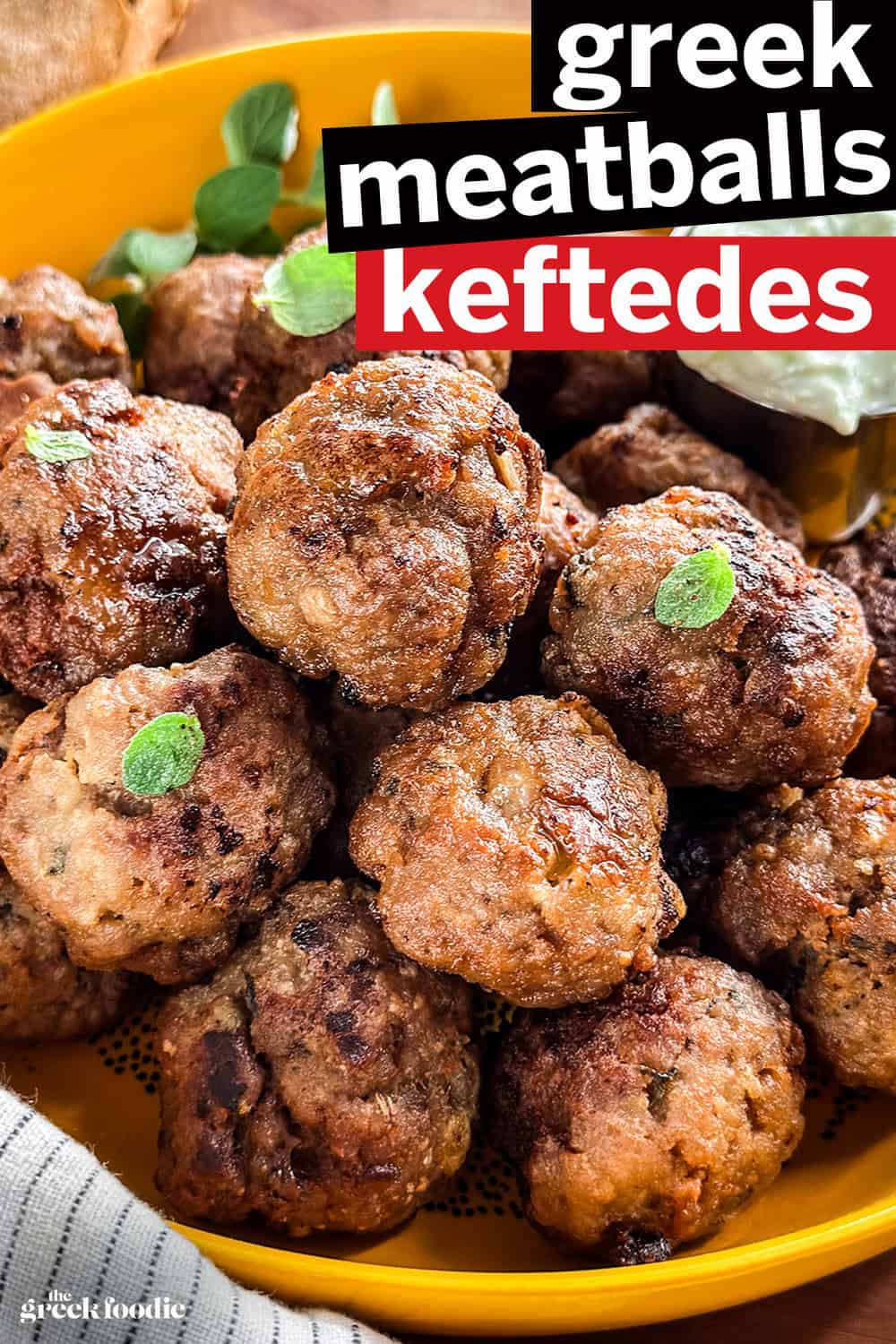 Greek Meatballs - Keftedes