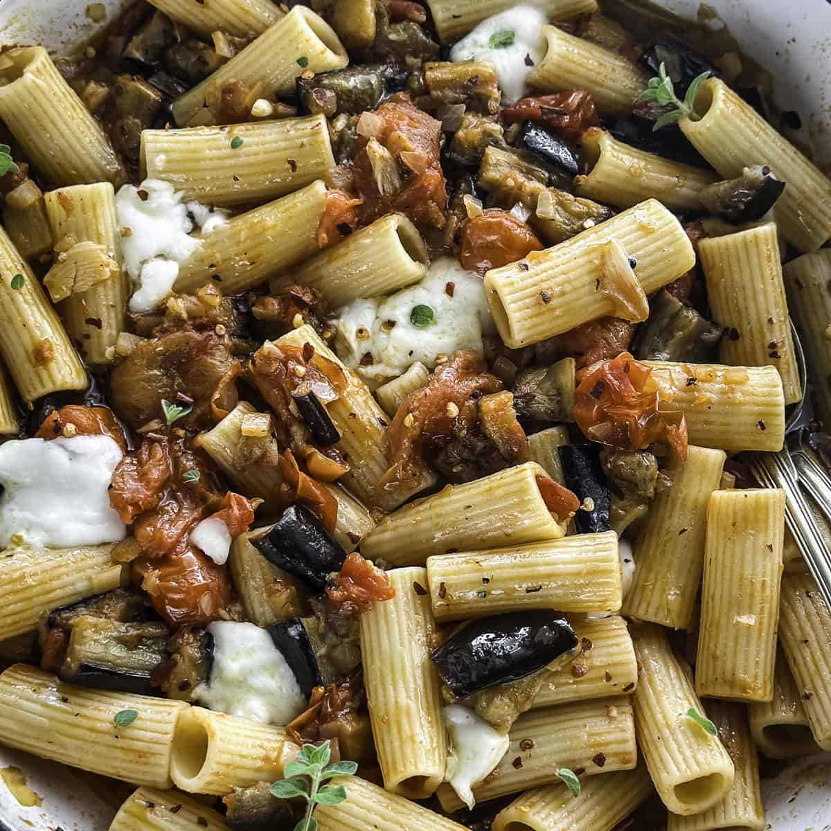 Eggplant Pasta