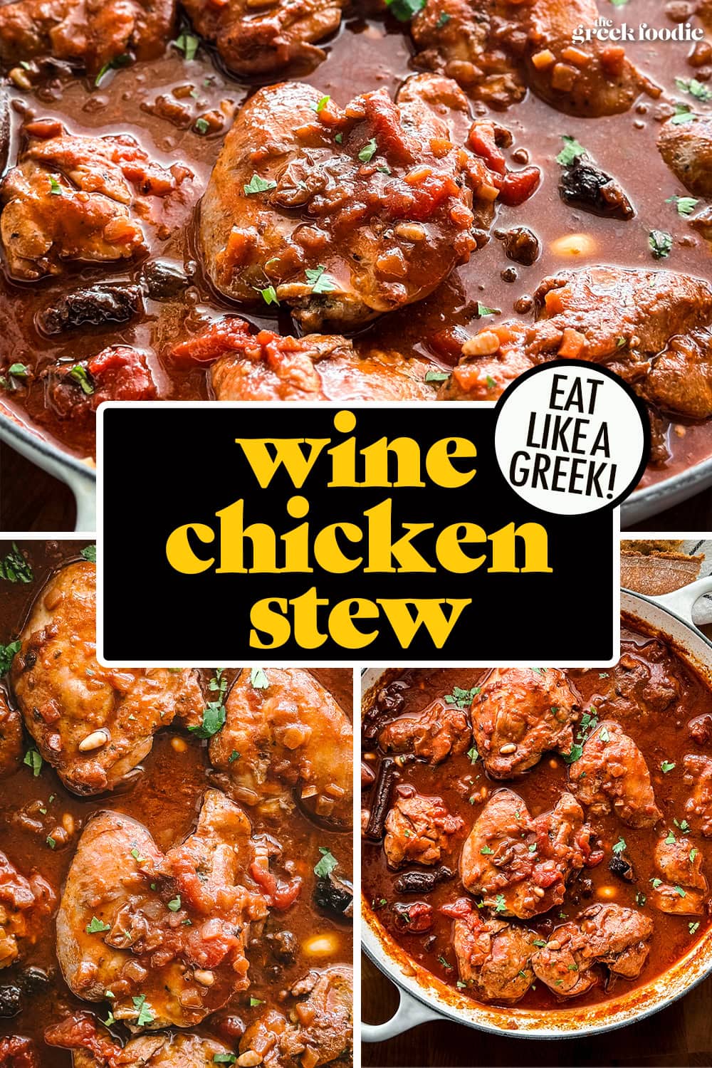Greek Chicken Kapamas Stew