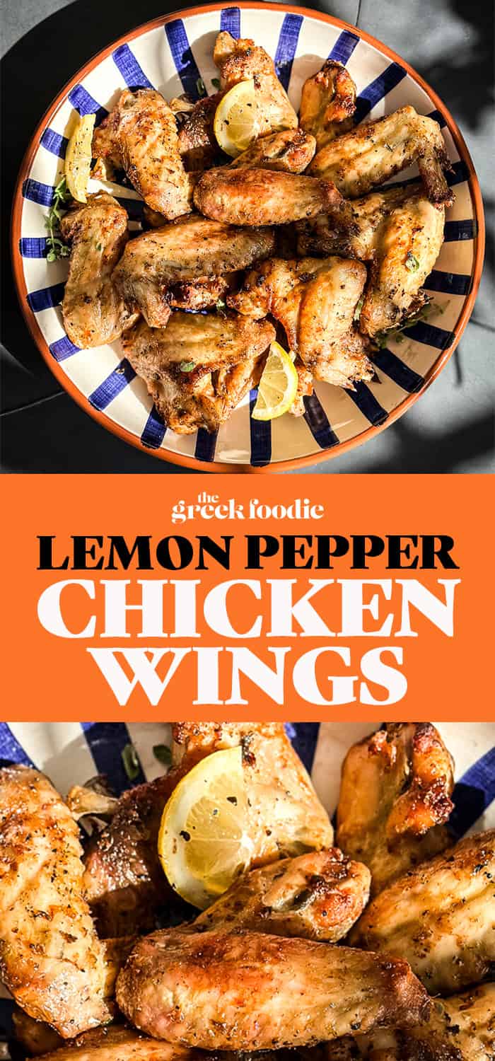 Lemon Pepper Chicken Wings