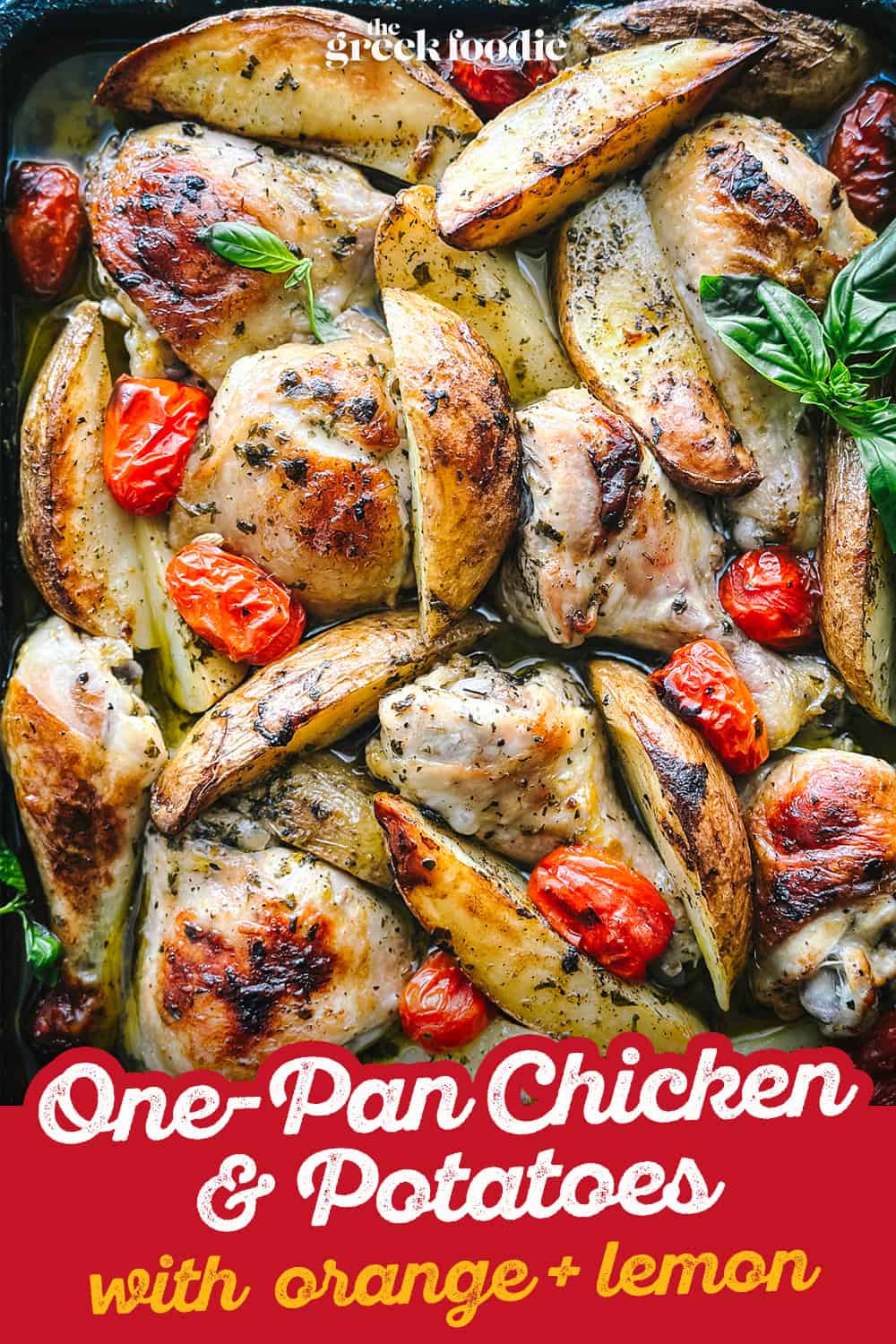 Chicken and Potatoes with Orange and Lemon