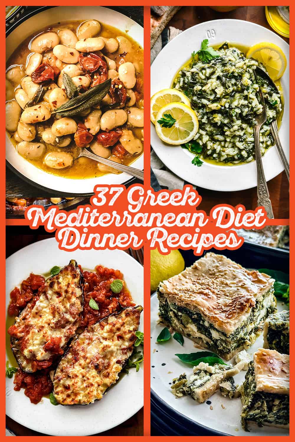 38 Greek Mediterranean Diet Dinner Recipes